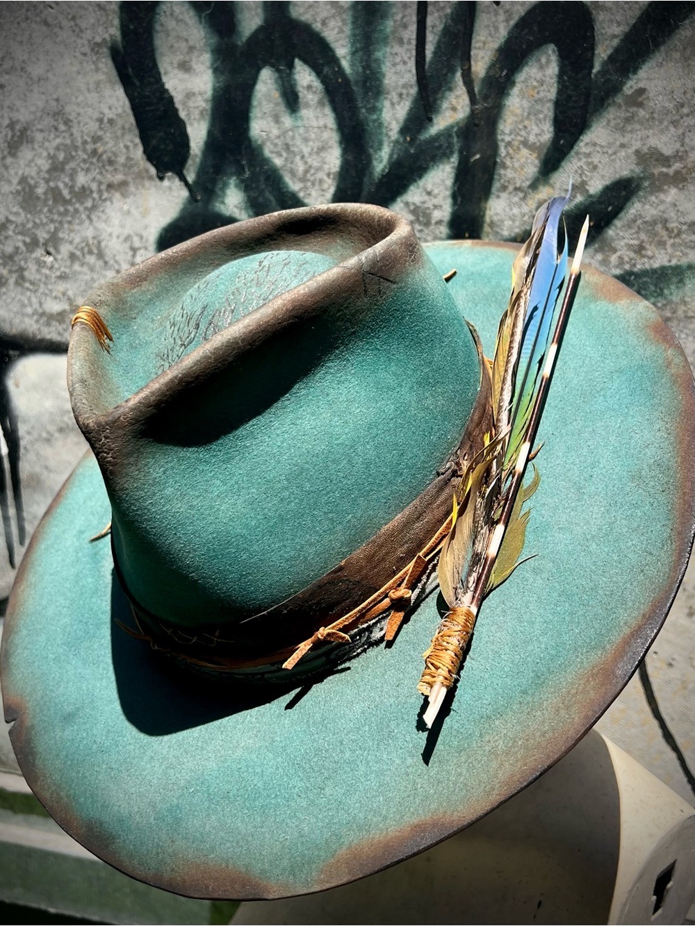 LITTLE WING Custom Vintage Festival Hat